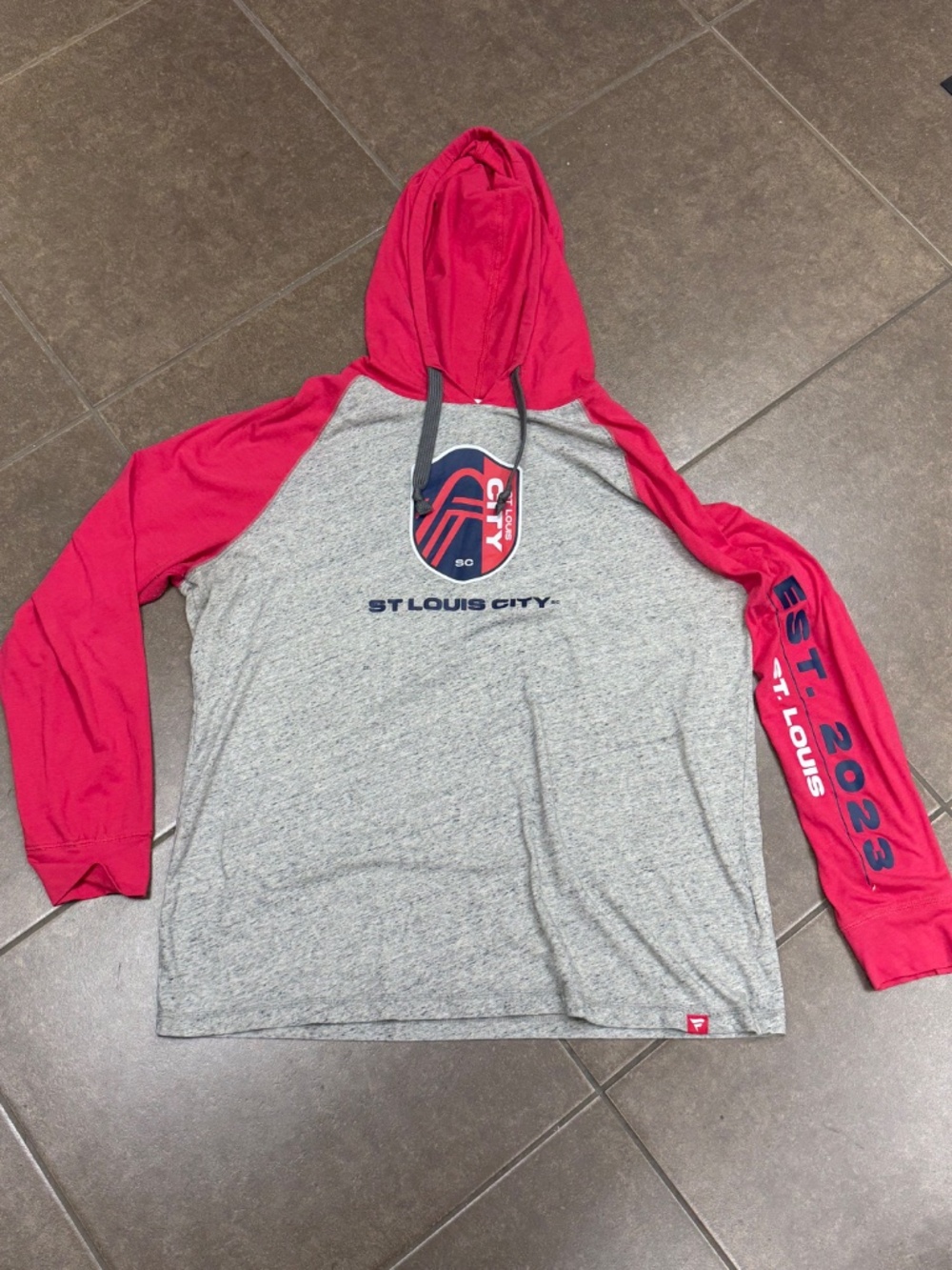 St Louis City SC Lightweight Hoodie - Mens 2XL
